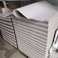 Meilleure vente de feuilles de carton 230gsm 250gsm carton duplex/panneau duplex blanc/panneau duplex