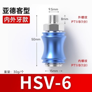 Vanne à glissière pneumatique HSV2 3/4/6/15, interrupteur à poussoir séparé, commande d'échappement, vannes de commande FF, catégorie de produits - Product Image 6