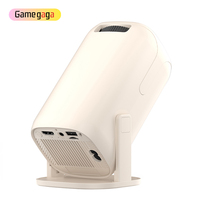Mini projecteur de jeu HCS350 U5 avec manette de jeu 2.4G, 200 ANSI, 36000 jeux, projecteur intelligent portable Android 14 pour cinéma maison