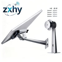Kit de montage mural universel réglable Starlink Mini avec adaptateur à écrou de 1/4 pouce pour une installation sécurisée de l'internet satellite