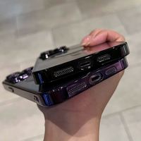 Étui transparent de luxe avec placage magnétique pour iPhone 11 12 13 14 15 16 Pro Max Plus Housse en silicone antichoc