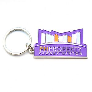 Venta al por mayor el certificado CE de pareja personalizado llavero corazón clave - Product Image 2