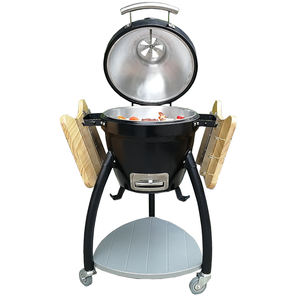 Barbecue <span class=keywords><strong>Kamado</strong></span> en acier inoxydable, nouveau design, <span class=keywords><strong>prix</strong></span> direct usine, très populaire en Allemagne, pour barbecue en extérieur - Product Image 6