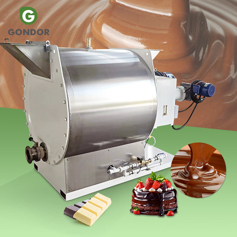 チョコレート製造ニーズに応える、効率的な小さなチョコレート精錬機
