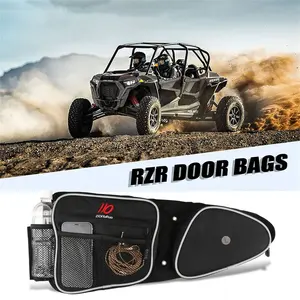 Bolsa de puerta lateral con descuento para RZR, bolsas de puerta, proporciona almacenamiento adicional, compatible con 2014-2021 Polaris RZR XP Turbo S 10