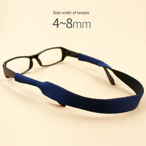 Lunettes de sport en néoprène flottant sangle lanière anti-dérapant lunettes de soleil lunettes support de retenue pour sac de plongée pièces accessoires - Product Image 2