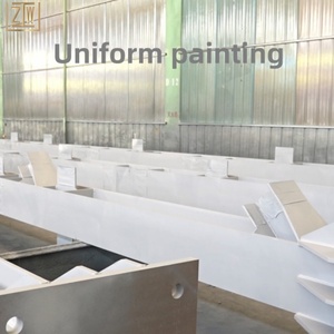 CE phê duyệt 1000 mét vuông hai tầng prefab Kết Cấu Thép kho chi phí thấp kim loại Xây Dựng Bộ dụng cụ cho trung tâm sử dụng - Product Image 6