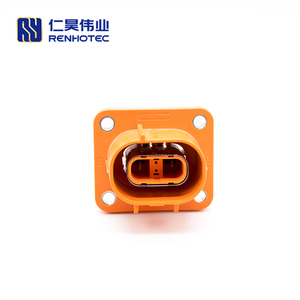 Conector HV de 2 Pines 23A Utilizado para Automóviles Eléctricos DC-DC HVIL23-2P Cable Conector EV Tipo Presión DC Conector Automotriz OEM - Product Image 4