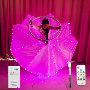 Abito Luminoso a LED RGB a Colori Completi, Costume da Palcoscenico Luminoso, Gonna Grande Luminosa per Festival Musicali, Discoteche e <span class=keywords><strong>Ballerine</strong></span> - Product Image 4