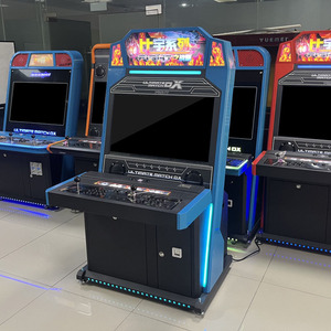 Machine de jeu d'arcade de 32 pouces Street Fighter Arcade multilingue (japonais espagnol anglais) Construction en fer à pièces - Product Image 3