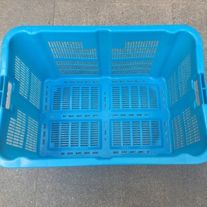 <b>Rectangular</b> Plastic Storage <b>Basket</b> 670x420x340mm With Handle For General Packaging - Product Image 2