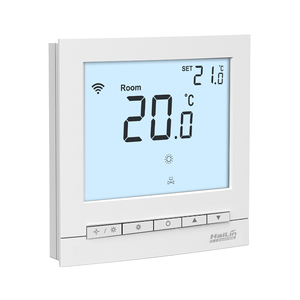 HA9223L-L Hydronic Heating Thermostat - Wi-Fi On/Off Dry Contact Backlight 220V AC Flush Mounting HA9223L-L Heating Thermostat H - Product Image 3