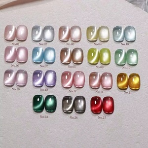 9D Cat Eye <b>Gel</b> Polish <b>Set</b> With Color Card Magnetic <b>Gel</b> <b>Nail</b> <b>Set</b> Luxury Soak Off UV LED <b>Nail</b> Vernis Semi Permanent 15ml - Product Image 5