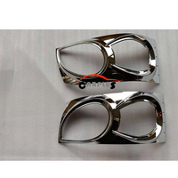 Kit chromé de phare antibrouillard de voiture de minibus pour HIACE 2005-2008 modèle 3D cadre de phare antibrouillard chromé couverture de phare avant Kits de carrosserie