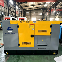 Groupe électrogène diesel 30KW 50KW 100KW silencieux avec interrupteur de transfert automatique, équipement d'énergie de secours