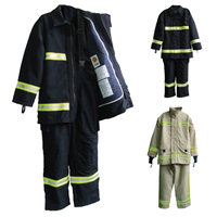 Combinaison de lutte contre l'incendie résistante à la flamme, matériau anti-aramide, vêtements de protection contre l'incendie, équipement et accessoires EN 469