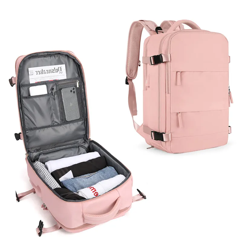 Travel Bag Bravel Backpack Extra Large 50L Laptop Backpacks for Men Women Water Resistant College School Bookbag Airline