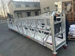 Mặt tiền xây dựng Tùy Chỉnh Treo nền tảng hoist với Treo Giỏ nền tảng làm việc - Product Image 6