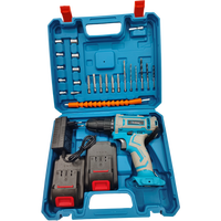 Perceuse-visseuse à percussion sans fil 21V, moteur à balais, lithium-ion, haute puissance, couple max. 35 Nm, mandrin 10 mm, avec batterie rechargeable, pour bricolage domestique