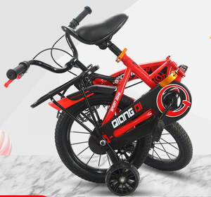 Vélo pliant pour enfants QUQI12 14 16 18 pouces, cadre en acier, mignon, pour filles de 2 à 12 ans, vente en gros directe d'usine - Product Image 4