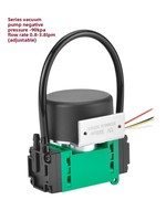 Pompe à vide à diaphragme sans balais à vitesse réglable 12V/24V, pompe à air, pompe d'échantillonnage Pengpu