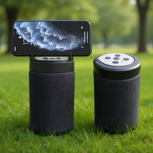 Altavoz Portátil Myrva Mini Dock con Carga Inalámbrica, Bluetooth 5.0, Batería Recargable para Teléfono Móvil, Uso en Exteriores - Product Image 2