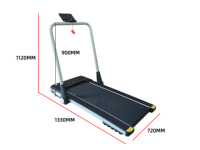 Cinta de Correr Eléctrica Plegable para Gimnasio en Casa con Control Remoto, Instalación Gratuita, Venta al por Mayor de Fábrica