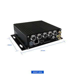 वाहन निगरानी रिमोट कंट्रोल बस ट्रक ccTV <span class=keywords><strong>dvr</strong></span> 4ch 8ch 1t 4g gps mdvr स्क्रीन नाइट विजन कैमरा मोबाइल डीवीडी सिस्टम - Product Image 3