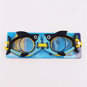 Gafas de natación Xiaolu con dibujos animados para niños, lentes de PC antivaho, impermeables, cómodas, equipo de buceo para niños - Product Image 3