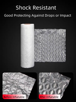 Fourniture 40*30cm Largeur HDPE Gonflable Paquet Protecteur Coussin D'air Bulle Film Rouleau pour Anti-Choc pour le Transport Express
