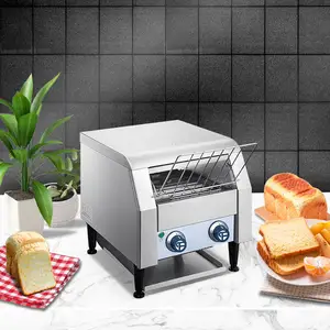 Furnotel nướng bánh mỳ thép không gỉ thương mại điện băng tải nướng bánh mỳ