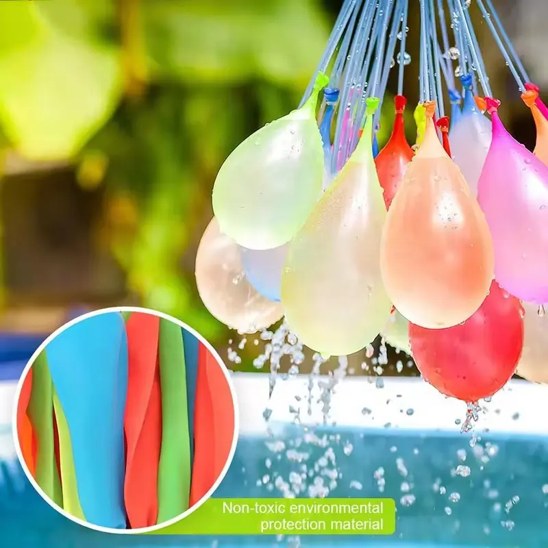 Globo de agua para niños, juego de fiesta de globos para niños, piscina de llenado rápido, entretenimiento de globos recreativos de verano al aire libre