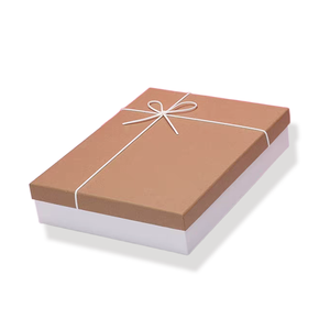 Eco-Friendly Custom Black Paperboard Box with Rigid Lid and Base Recyclable Material - Product Image 2