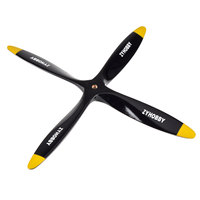 Hélice à essence ZYHOBBY à 4 pales, composite haute résistance CW 13-18 pouces, pour avion nitro, accessoires de modèle réduit