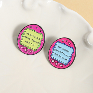 หมุดเคลือบข้อความบนหน้าจออิเล็กทรอนิกส์แบบสเปน NO odio A nadie. ESO NO da Plata เข็มกลัดปกเครื่องประดับของขวัญสำหรับเพื่อน - Product Image 3