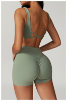 Soutien-gorge de sport de yoga à séchage rapide élastique de haute qualité avec bonnets amovibles Beauty Back Design Soutien-gorge torsadé avant respirant pour le sport