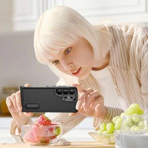 Funda de teléfono resistente de 3 capas Defender para <span class=keywords><strong>Samsung</strong></span> S24 S23 Plus S22 Ultra A05 A15 A25 A14 soporte TPU PC Armor Case - Product Image 6