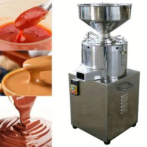 Commercial Vertical Nut Peanut Colloid Mill Grinder Pistachio Almond Cashew Sesame <b>Paste</b> <b>Grinding</b> Peanut Butter Making Machine - Product Image 4