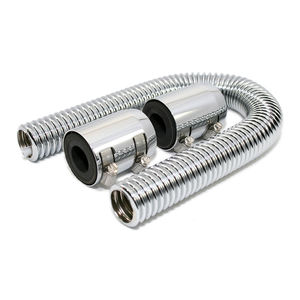 Universel avec embouts pince refroidissement de <span class=keywords><strong>voiture</strong></span> 24 "<span class=keywords><strong>radiateur</strong></span> en acier inoxydable Flexible Kit de tuyau d'eau de refroidissement - Product Image 2