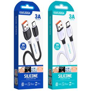 Cable de transferencia de datos tipo c, accesorios y cable de silicona, usb- micro para Android, <span class=keywords><strong>más</strong></span> <span class=keywords><strong>barato</strong></span> - Product Image 1