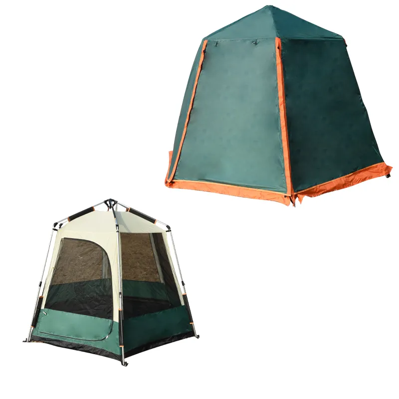 Aangepaste Outdoor Waterdichte Ultralichte Reis Draagbare 4-6 Persoons Outdoor Koepel Camping Tenten Reis Tent