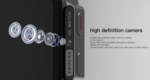 4G Wifi Bt Chơi Game Android Thông Minh Đồng Hồ Không Thấm Nước Cuộc Gọi Điện Thoại Thể Thao Đồng Hồ Cho Nam Giới <span class=keywords><strong>App</strong></span> Tải Google Cửa Hàng Duyệt Sức Khỏe Relojes - Product Image 4