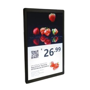 10.1 "giá điện tử tag đầy đủ màu sắc LCD hiển thị bảng điều chỉnh Hỗ trợ video, hình ảnh, hiển thị văn bản cho tươi siêu thị thị trường giá cả - Product Image 6