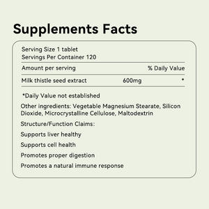 Dismok 120 Tablet Vegetarian Suplemen Herbal Detoksifikasi Hati Pembersih <span class=keywords><strong>Milk</strong></span> <span class=keywords><strong>Thistle</strong></span> untuk Kesehatan Hati Dewasa - Product Image 2