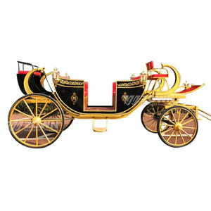 Carrozza Classica Convertibile con Sedili Morbidi / Carrozza Elettrica per Tour Turistici e Festival - Product Image 3
