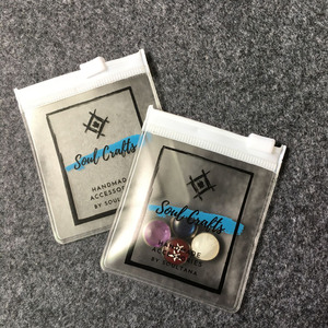 Custom White Matte PVC Square <strong>Bag</strong> For <strong>Cosmetics</strong> Jewelry Apparel Packaging White Logo Printing OEM - Product Image 4