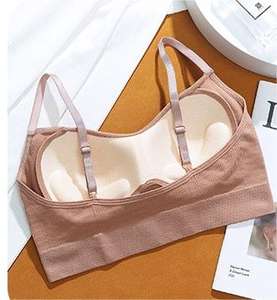 Hecho en China, la ropa interior sin costuras para mujer, tirantes, sujetador trasero, sin anillo de acero, se puede usar externamente - Product Image 6