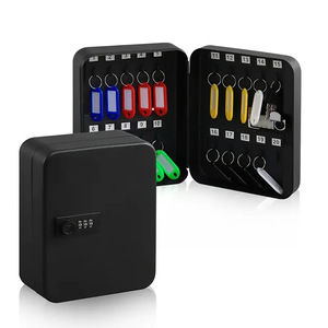 HYYSAFE HYY41 - Organizador de Llaves para Coche y Propiedades, Montado en la Pared, <span class=keywords><strong>con</strong></span> 20 Llaves, Caja de Seguridad <span class=keywords><strong>con</strong></span> Combinación y Gestión de Llaves - Product Image 2