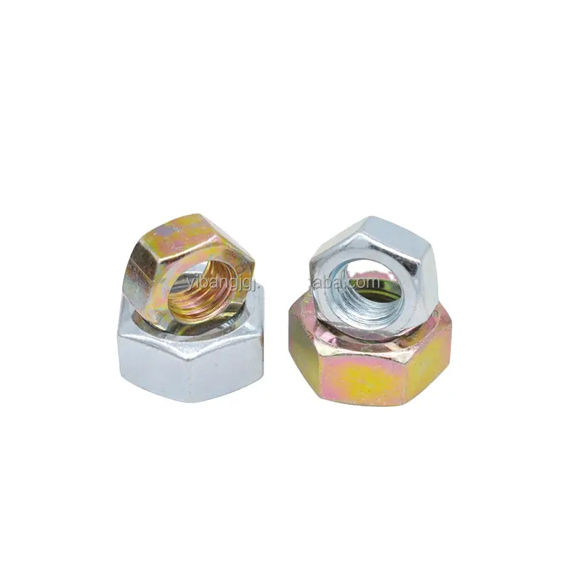 Carbon Steel Nuts Hex Hexagon Nuts Metric Nuts for Bolts