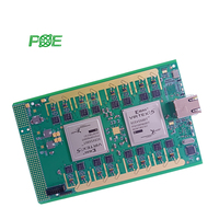 Fabricante de PCBA Automotriz con Material FR4 de la Marca POE, Certificación ISO9001, Estándar IPC-A-610 D, Grosor de 1.6 mm, Sin Plomo, HASL